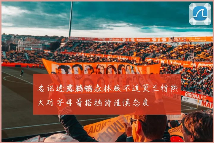 名记透露鹈鹕森林狼不追莫兰特热火对字母哥搭档持谨慎态度